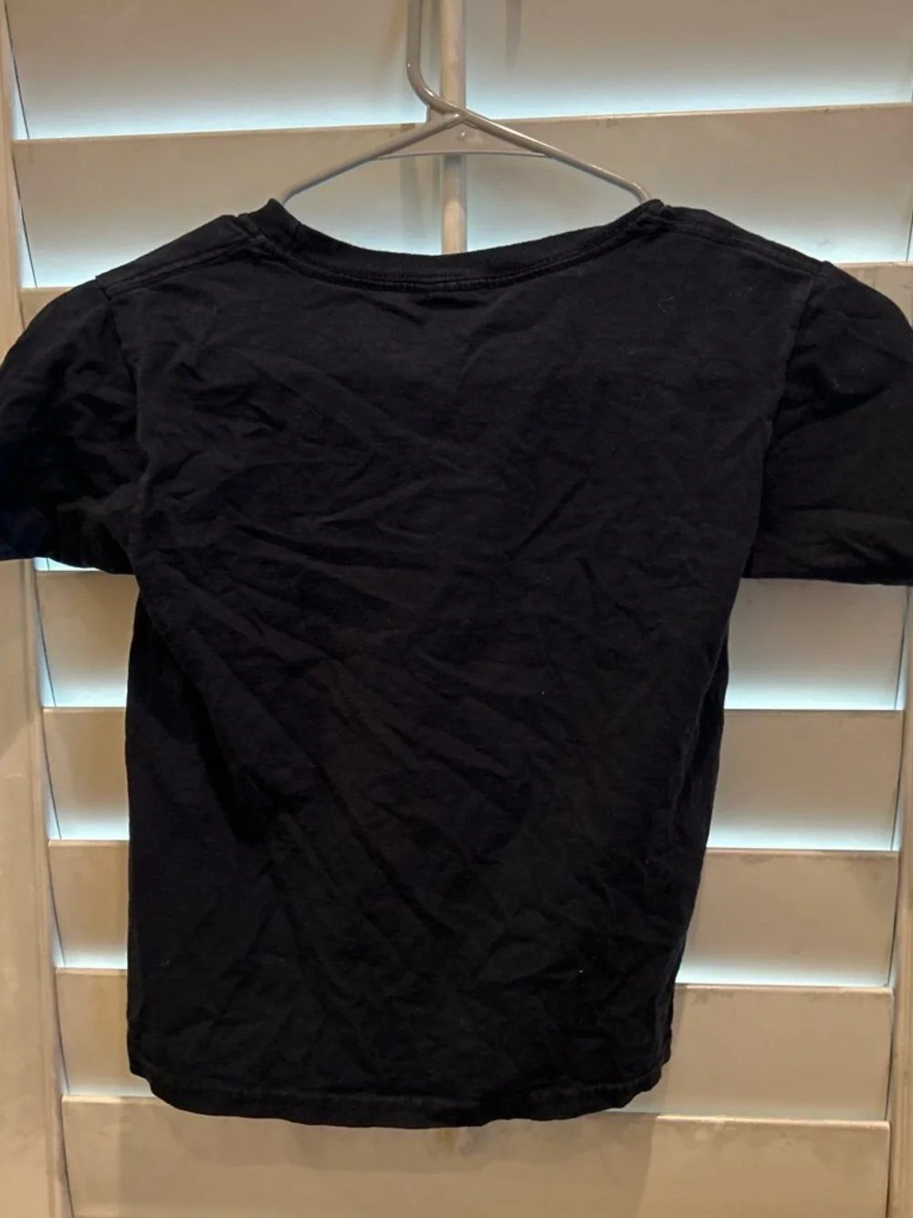 Disney Black Short Sleeve Tee with Green and Blue Mickey Graphic